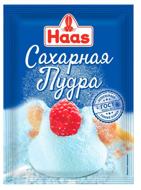 Сахарная пудра HAAS, 80 г