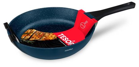 Сковорода Tesoro Total Blue, 28 см