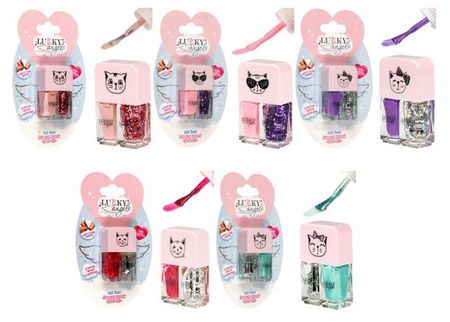 Лак двойной для детских ногтей Lukky Angel, 1 шт в ассортименте