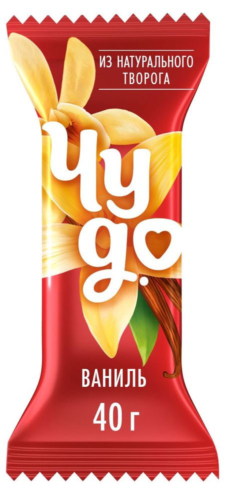 Сырок глазированный Чудо ваниль 23% БЗМЖ, 40 г
