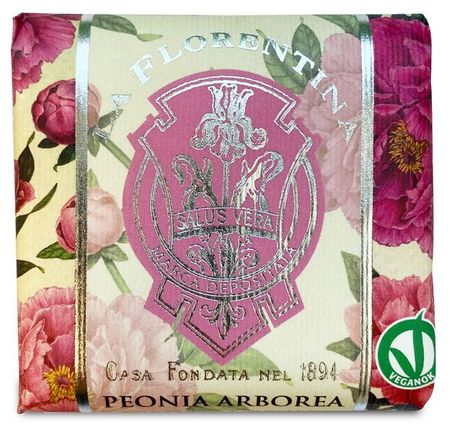 Мыло твердое La Florentina Изысканный пион Италия, 106 г