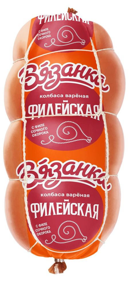 Колбаса вареная Вязанка Филейская, 450 г