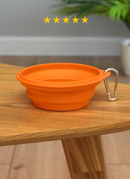 Для прогулок PETSHOP Миска складная силиконовая для животных, 350 мл (350 мл)