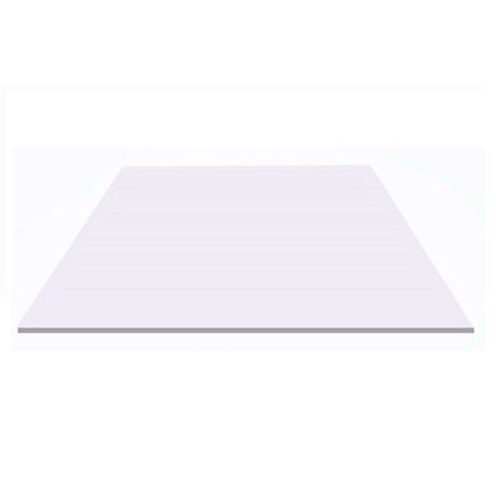 Лист оцинкованный 1,25х2 м 0,45 мм белый RAL 9003