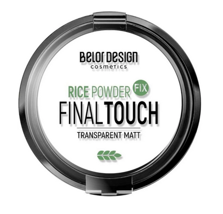 Пудра Belor Design Final touch матирующая компактная фиксирующая д/лица