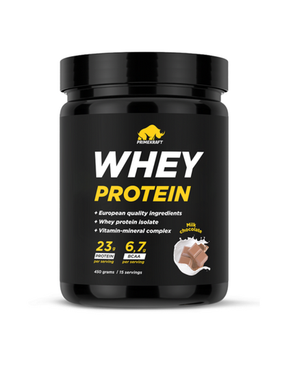 Протеин сывороточный WHEY Молочный шоколад, 450 г