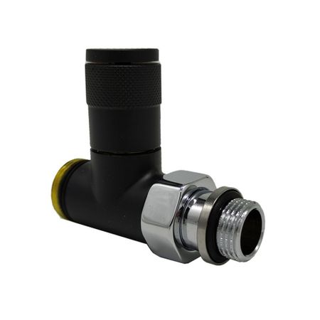 Клапан регулирующий SR Rubinetterie Tondera 1/2 НР(ш) х 3/4 НР(ш) ЕК для радиатора (0625-1500VCES)