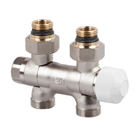 Узел нижнего подключения SR Rubinetterie Free Style 1/2 НР(ш) х 3/4 НР(ш) для радиатора (0707-1500N0E0) открытки с рождеством 3d вращающиеся xunyihappy