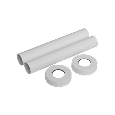 Трубки SR Rubinetterie декоративные 18-20 мм для радиатора белые (0491-1500V16A) vmq белые силиконовые уплотнительные кольца cs 5 мм