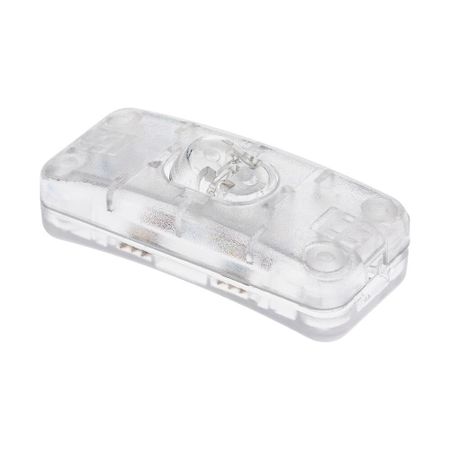 Выключатель кнопочный для светильника Duwi IP20 230 В прозрачный (26802 4) водонепроницаемый кнопочный выключатель 220в