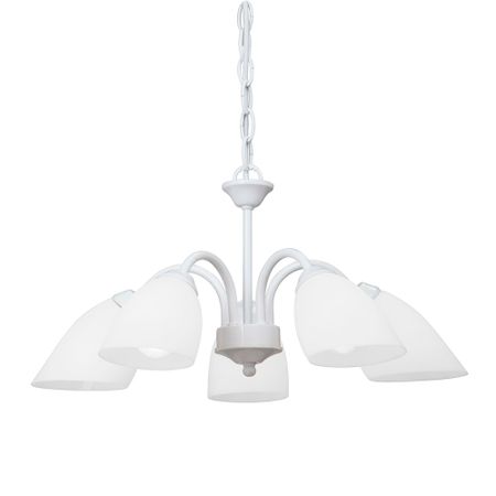 Люстра подвесная Vitaluce V3336 E14 200 Вт 10 кв.м (V3336/5) пластиковые камни для декора 200 шт