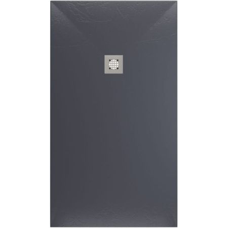 Поддон Allen Brau Priority литьевой мрамор 160х90х3 см прямоугольник антрацит низкий (8.31011-AM) елена сергеевна старостина надежда кобина поговорят и забудут как не дать интернет агрессии разрушить репутацию карьеру и жизнь