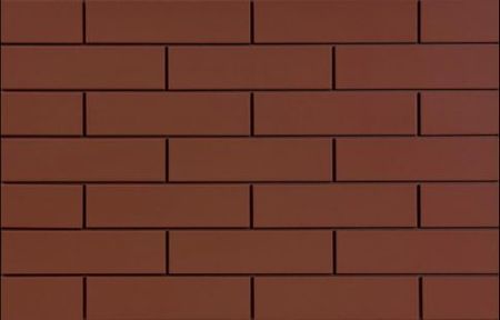 Клинкерная плитка для фасада Cerrad Elewacja gladka (32 шт.= 0,5 кв.м) красная 245х65х6,5 мм