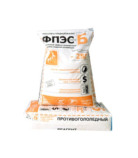 Реагент противогололедный ФПЭС марка Б -25 °С 25 кг слушай люби люби мысли о главном навеянные евангелием от марка