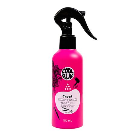 Спрей для укладки волос COOL RULE Спрей для горячей укладки с термозащитой cool rule кул рул дезодорант аэрозольный 150 мл очный рай