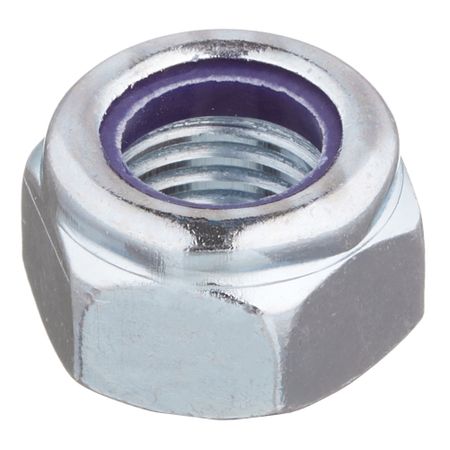 Гайка самоконтрящаяся оцинкованная М16 DIN 985 (1 шт.) m2 m2 5 m3 m4 m5 m6 m8 ная фланцевая гайка из алюминиевого сплава нейлоновая вставка контргайка самоконтрящаяся гайка anti loosenut cw для rc