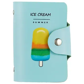 Визитница «Ice cream», 26 карт