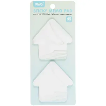 Блок бумаги самоклеящийся 70*70мм 2*30л. 