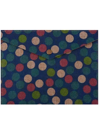 Папка-конверт на кнопке 