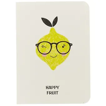 Записная книжка «Happy fruit», 20 листов, А7