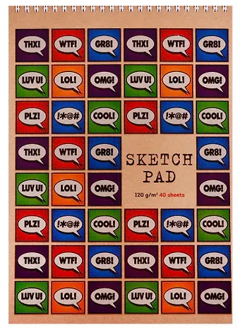 Скетчбук А4 40л 