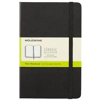 Записная книжка Moleskin Classic Medium, чёрная, 120 листов, А5+