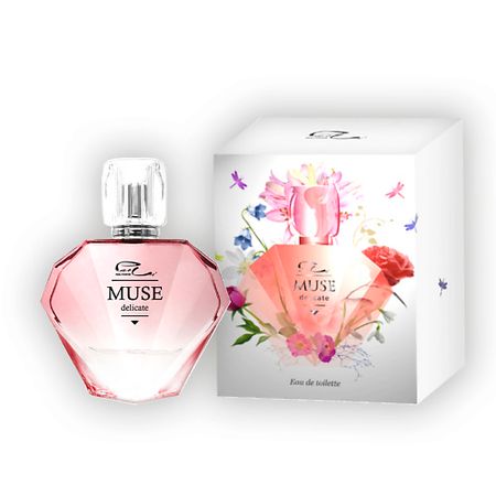 Туалетная вода PARLI Туалетная вода для женщин Muse Delicate груша, гардения, жасмин и ваниль электролитические конденсаторы nichicon muse kz 25 1000 мкф