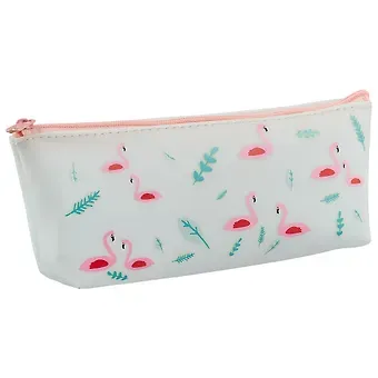 Пенал на молнии «Фламинго», 20 х 8 см