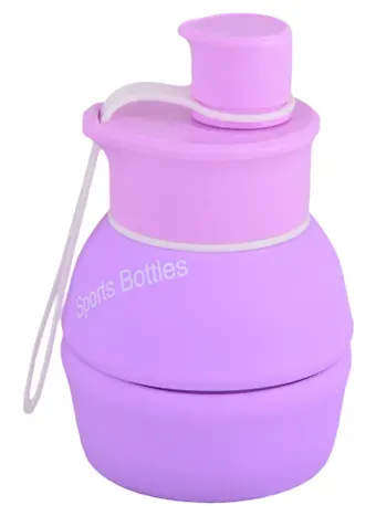 Бутылка складная Пастель (силикон) (550мл) (12-17013-002)