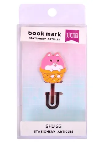 Закладка-скрепка Корги (металл) (ПВХ бокс) (12-22422-SP005)