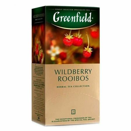Чай Greenfield Wildberry Rooibos в пакетиках 25 шт