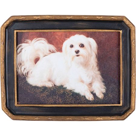 Картина Glasar болонка, масло 17х1х22 см картина симпсоны граффити холст disney