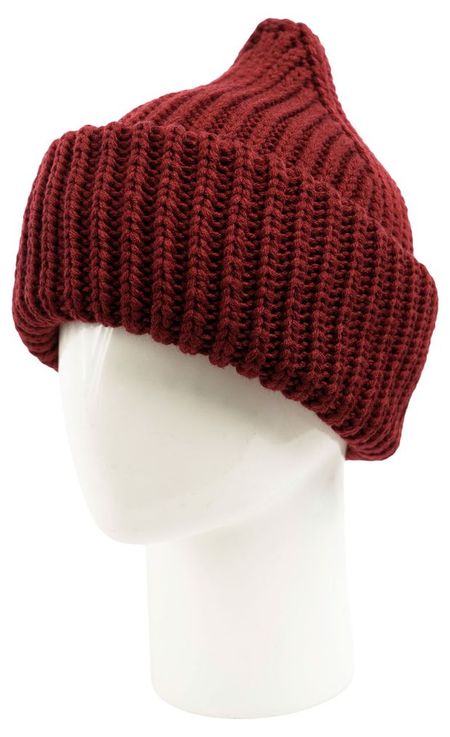 Шапка женская Fishka бордовая, р. 56-58