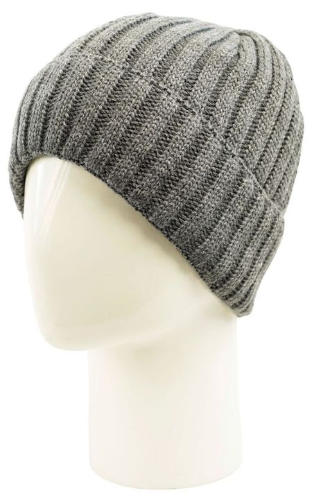 Шапка мужская Fishka серая, р. 56-58