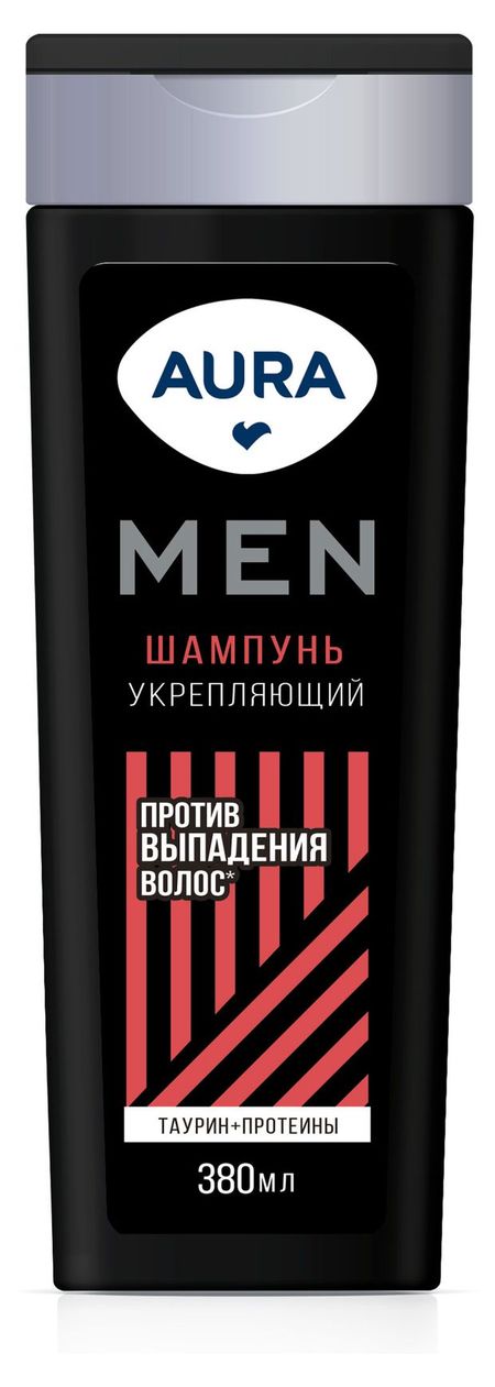 Шампунь Aura Men Укрепляющий против выпадения волос, 380 мл