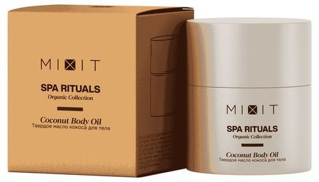 Масло кокоса для тела Mixit Spa Rituals Coconut твердое, 40 г