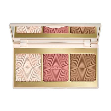 Палетка ЛЭТУАЛЬ Палетка для лица 15 Minutes Face Palette палетка для скульптурирования лица ninelle la luz y la sombra тон 503 матовые румяна и скульптор