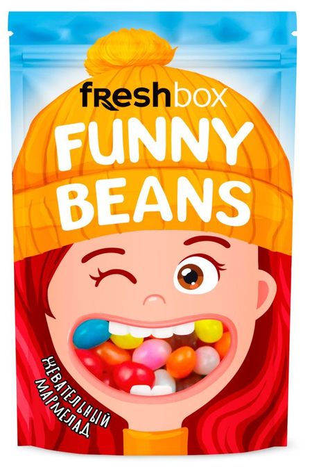 Мармелад жевательный Freshbox Funny Beans Китай, 33 г