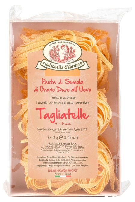 Макаронные изделия Rustichella DAbruzzo Tagliatelle гнезда Италия, 250 г