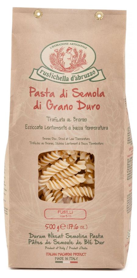 Макаронные изделия Rustichella DAbruzzo Fusilli Физулли Италия, 500 г