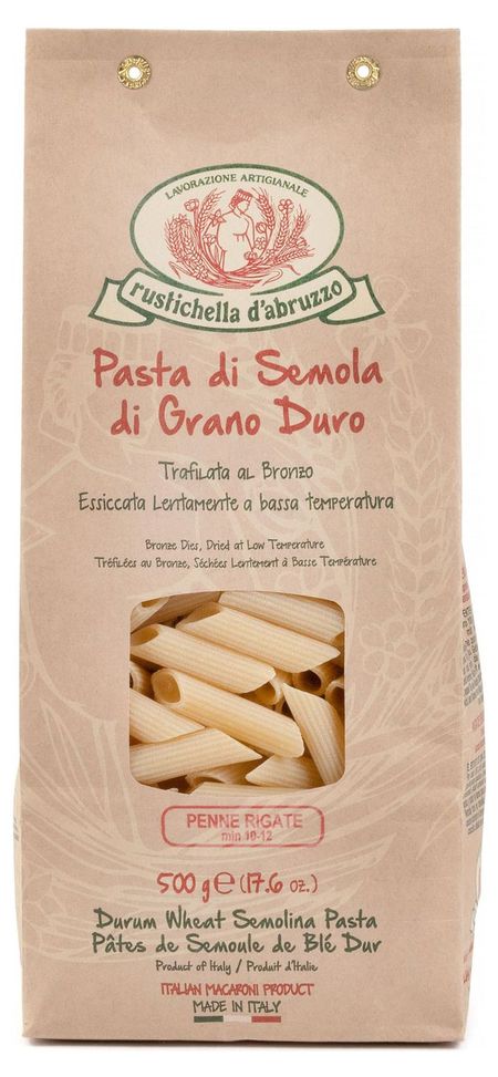 Макаронные изделия Rustichella DAbruzzo Penne Rigate пенне ригате Италия, 500 г