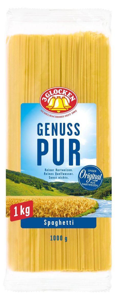 Макаронные изделия 3 Glocken Spaghetti Спагетти Германия, 1 кг