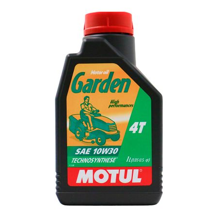 Масло для 4-тактных двигателей Motul Garden 4T 10W30 всесезонное синтетическое 1 л (MBK0037660) введение в трибологию поршневых двигателей учебник