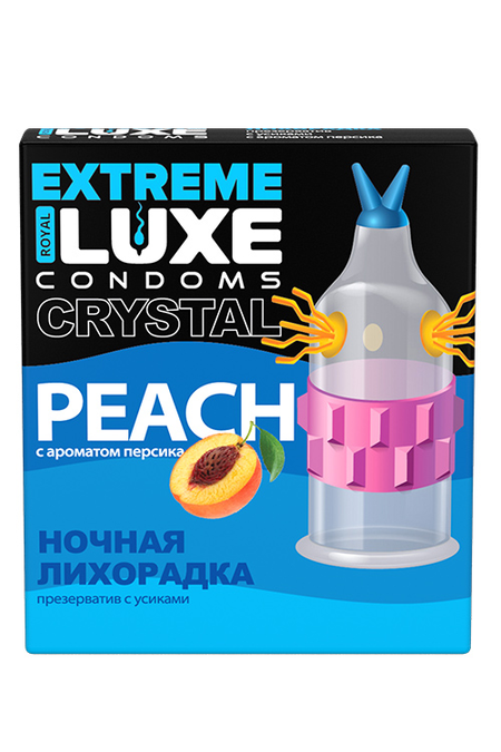 Презервативы Люкс EXTREME Ночная Лихорадка (Персик) №1