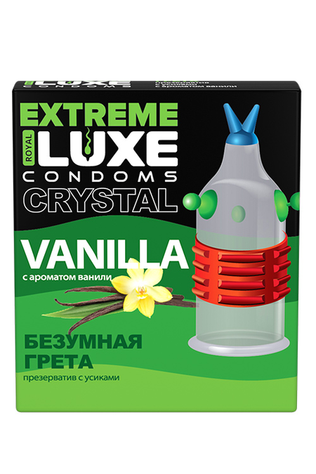 Презервативы Люкс EXTREME Безумная Грета (Ваниль) №1 ликок стивен безумная беллетристика