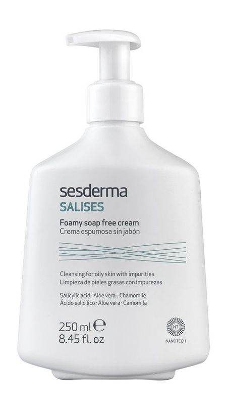 Sesderma Salises Cleansing Oily Skin Foamy Soap Free Cream