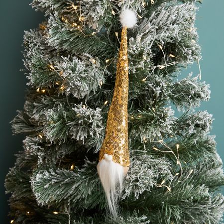 Елочная игрушка Золотой гном/Gnomo d'oro елочная игрушка гном 20x8 розовый