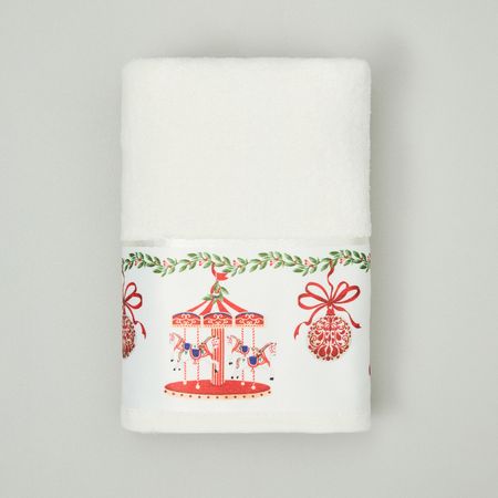 Полотенце Рождественская сказка/ Christmas tale рождественская повязка на голову с рогом оленя