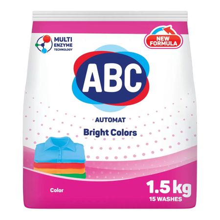 Порошок ABC для стирки цветного белья 1,5 кг