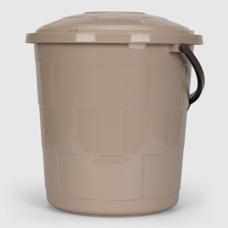 Ведро Follow me Tetris-4 бежевое 20 л 37х37х40 см